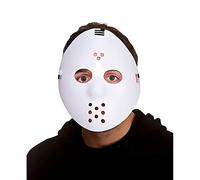Wicked Costumes Adult White Horror Hockey Mask Fancy Dress Accessory