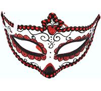 Adults Day of the Dead Mexican Eye Mask Fancy Dress Costume Accessory