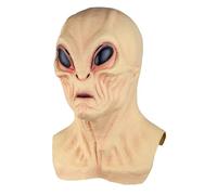 Wicked Costumes Alien Full Head & Neck Latex Fancy Dress Costume Accessory