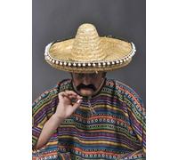 Wicked Costumes Authentic Mexican Straw Sombrero