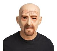 Wicked Costumes Bearded Man Latex Mask Fancy Dress Accessory