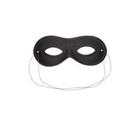 Wicked Costumes Black Bandit Facemask Mask Fancy Dress Accessory