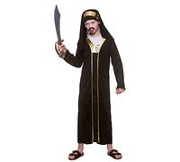 Wicked Costumes Boys Arabian Sultan Fancy Dress Costume - Medium (5-7 Years)