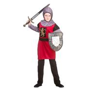 Wicked Costumes Boys Knight Costume - Medieval Warrior Fancy Dress Outfit for World Book Day & School Events - Medium (5-7 Years)