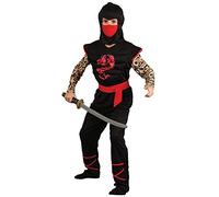 Wicked Costumes Boys Muscle Chest Ninja Warrior Fancy Dress Costume - Medium (5-7 Years)