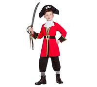 Wicked Costumes Boys Pirate Captain Fancy Dress Costume - Medium (5-7 years)