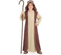 Wicked Costumes Boys Shepherd Fancy Dress Costume - Nativity Robe Outfit for Christmas, School Plays, World Book Day & Parties