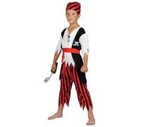 Wicked Costumes Boys Shipwrecked Pirate Fancy Dress Costume - Small (3-4 Years)