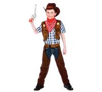 Wicked Costumes Boys Wild West Cowboy Fancy Dress Costume - Medium (5-7 Years)