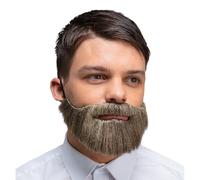 Wicked Costumes Deluxe Realistic Beard - Grey