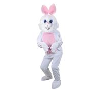 Wicked Costumes White Easter Bunny Mascot - Adult Costume - One Size