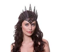 Wicked Costumes Fantasy Crown Fancy Dress Accessory - Black