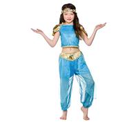 Girls Arabian Princess Fancy Dress Costume - Medium (5-7 Years)