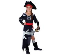 Wicked Costumes Girls Pirate Princess Fancy Dress Costume - Medium (5-7 Years)