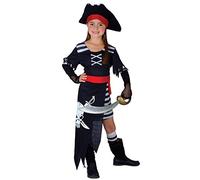Wicked Costumes Girls Pirate Princess Fancy Dress Costume Small (3-4 years)