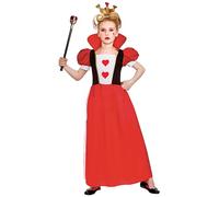 Wicked Costumes Girls Storybook Queen of Hearts Fancy Dress Costume - Medium (5-7 Years)