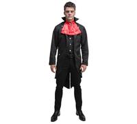 Wicked Costumes Gothic Vampire Fancy Dress Costume - Large