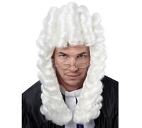 Wicked Costumes High Court Judge Fancy Dress Wig