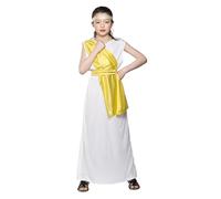 Wicked Costumes Kids Ancient Greek Girl Fancy Dress Costume - Medium (5-7 Years)