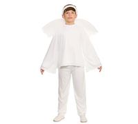 Wicked Costumes Kids Christmas Angel Nativity Fancy Dress Costume - Medium (5-7)
