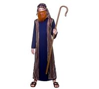 Kids Nativity Shepherd/Inn Keeper Fancy Dress Costume - Medium (5-7 Years)