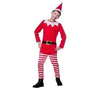 Wicked Costumes Kids Naughty Elf Christmas Fancy Dress Costume - Medium (5-7 Years)