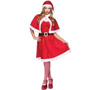 Wicked Costumes Little Miss Santa Plus Size