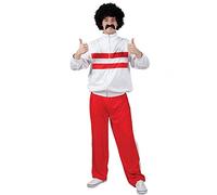 Wicked Costumes Mens 80s Tracksuit Fancy Dress Costume - Retro Shell Suit Style Outfit for Parties, Festivals & Stag Nights - One Size
