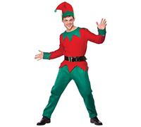 Wicked Costumes Mens Deluxe Elf Fancy Dress Costume - One Size