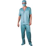 Wicked Costumes Mens E.R Surgeon Fancy Dress Costume - Small