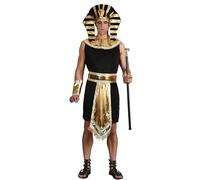 Wicked Costumes Mens Egyptian Pharaoh Fancy Dress Costume - Ancient Egypt King Outfit for Halloween, Parties & World Book Day