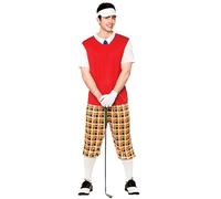 Wicked Costumes Mens Funny Pub Golfer Fancy Dress Costume - Medium