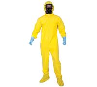 Wicked Costumes Mens Hazmat Suit Fancy Dress Costume - Small