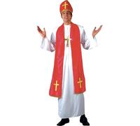 Wicked Costumes Mens Holy Cardinal Fancy Dress Costume