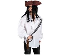Wicked Costumes Mens Pirate Shirt Fancy Dress Costume - Large