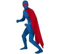 Wicked Costumes Mens Red Superhero Cape Fancy Dress Accessory - One Size