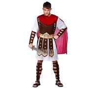 Wicked Costumes Mens Roman Centurion Fancy Dress Costume - Ancient Roman Soldier & Gladiator Warrior Outfit for Halloween, Parties & Events