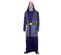 Wicked Costumes Mens Wise Man Fancy Dress Costume - Blue - One Size