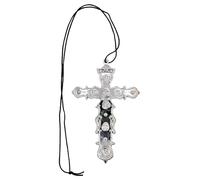 Wicked Costumes Nun Priest Holy Cross Necklace Fancy Dress Accessory