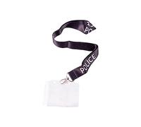 Wicked Costumes Police Lanyard with ID Holder Fancy Dress Accessory