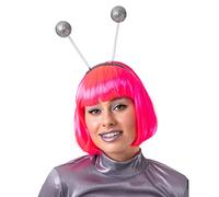 Wicked Costumes Silver Glitter Headboppers Fancy Dress Accessory