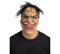 Wicked Costumes Smiling Freak Latex Halloween Half Mask Fancy Dress Accessory