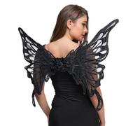 Wicked Costumes Super Deluxe Lace Fantasy Wings Fancy Dress Accessory