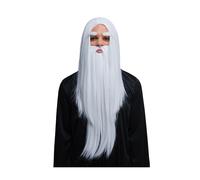 Wicked Costumes - Wizard Wig Beard Eyebrow Set - Adult