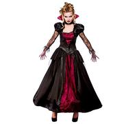 Adult Ladies Deluxe Vampire Queen Fancy Dress Costume (Medium)