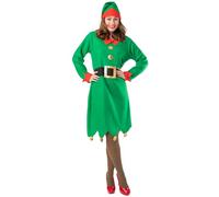 Wicked Costumes Womes Santa's Helper Fancy Dress Costume - Plus Size (UK 22-24)