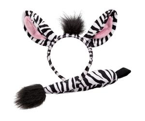 Wicked Costumes Zebra Ears & Tail Set