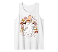 Wicked Cute Witchy Ghost Halloween Costume Theme Tank Top