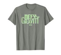 Wicked Defy Gravity T-Shirt, Men, Olive Heather, Medium