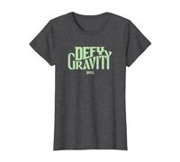 Wicked Defy Gravity T-Shirt, Women, Dark Heather Grey, Medium